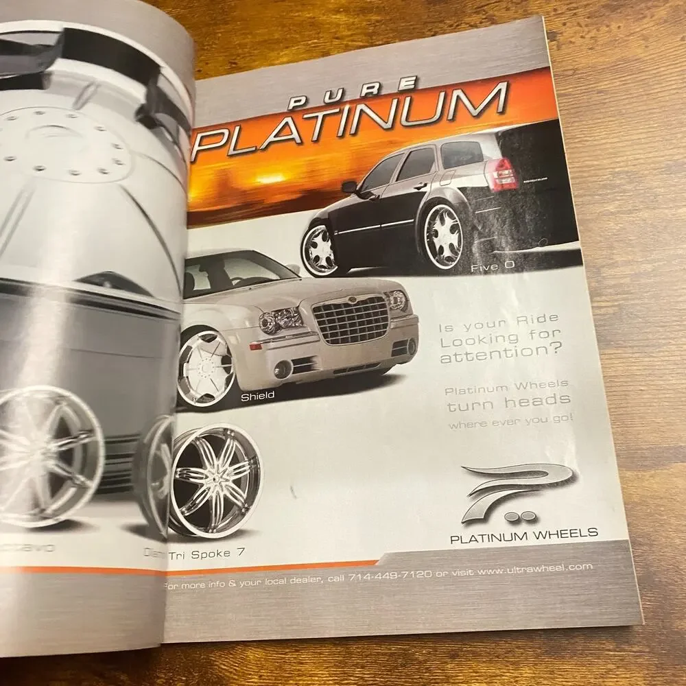 RIDES Magazine by King - July 2005 Snoop Ludacris Don Juan Travis Barker